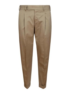 PT TORINO: Casual Hosen - Casual Hose - Beige