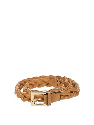 ベルト IBRIGU OBI EMBROIDERED BELT Ibrigu Obi Embroidered Belt - Black - Women | 11IBBELTKERWHITE