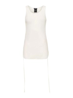 ANN DEMEULEMEESTER: Tops und Tank Tops - Top - Weiß