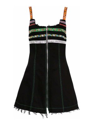 CORMIO: short dresses - Lindsey Denim Mini Dress