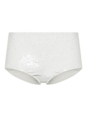 P.A.R.O.S.H.: bikinis - Sequined High-Waisted Bikini Bottoms
