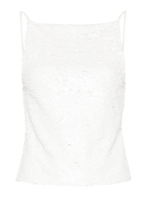 P.A.R.O.S.H.: Tops und Tank Tops - Top - Weiß