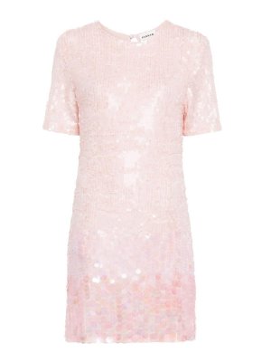 P.A.R.O.S.H.: Cocktailkleider - Kurzes Kleid - Rosa