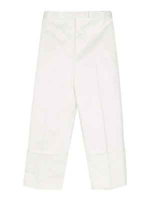 THOM BROWNE: Pantalones casual - Pantalón Casual - Blanco