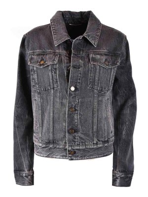 SAINT LAURENT: denim jacket - Casual jacket