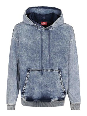 DIESEL: Felpe e maglie - Felpa in denim