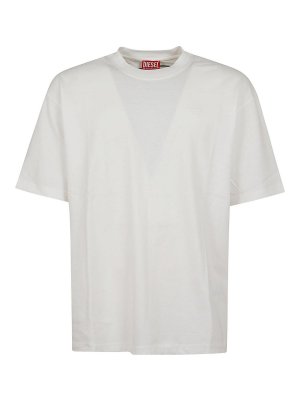 DIESEL: T-shirts - T-Shirt - Blanc
