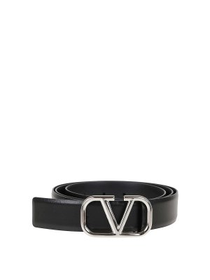 VALENTINO GARAVANI: belts - Leather belt
