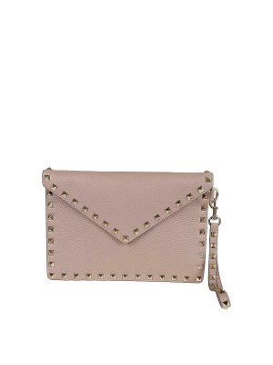 VALENTINO GARAVANI: Clutches - Clutch - Nude
