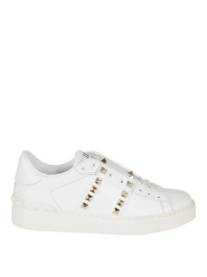 VALENTINO GARAVANI: trainers - Leather sneakers