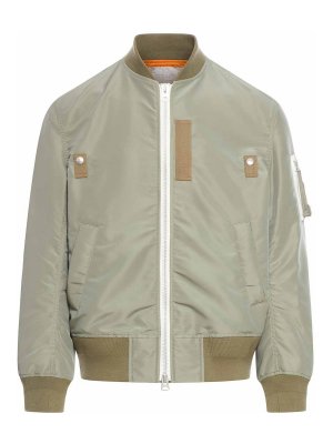 Sacai: Vestes casuals - Veste Casual - Marron Clair