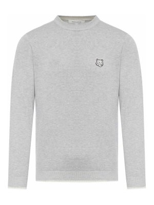 MAISON KITSUNÉ: クルーネック - クルーネック - グレー