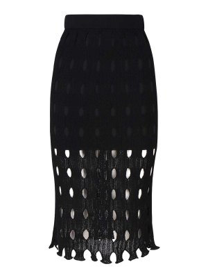 スカート PINKO Woman Skirt Black 104190A18E Z99 Pinko Black Lanterna Skirt - Black - Women | 104190A18EZ99