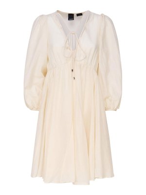 ワンピース ARMARIUM SS25 'Leo' dress (ARMTMSH05C008 015) Armarium Leo Dress - Beige - Women | ARMTMSH05C008015