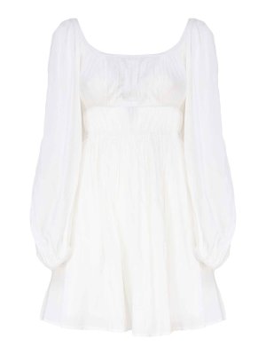 Pinko: abiti lunghi - Vestito in mussola di cotone