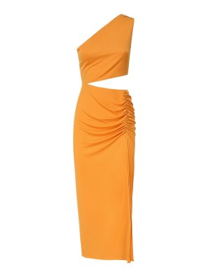 ワンピース FLORA SARDALOS 'Ydra' dress (HYDRA324 PINKCHECKORANGE EYES) Flora Sardalos Ydra Dress - Women | HYDRA324PINKCHECKORANGEEYES