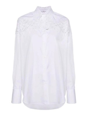 ERMANNO SCERVINO: Camisas - Camisa - Blanco