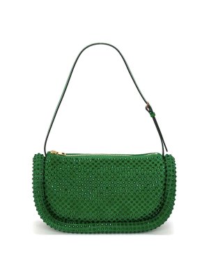 ショルダーバッグ・ポシェット GIVENCHY VOYOU STRASS EMBELLISHED MINI SHOULDER BAG GIVENCHY Satin Strass Mini Voyou Boyfriend Party Bag Black