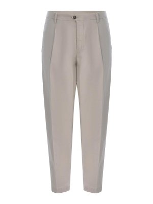 BRIGLIA 1949: casual trousers - Cotton