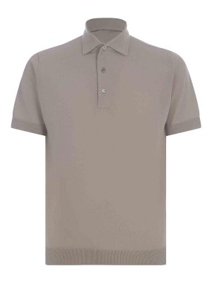FILIPPO DE LAURENTIIS: Polos - Polo - Gris