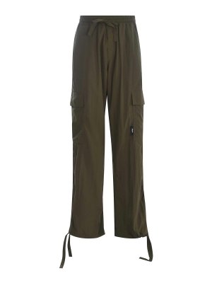 m.s.g.m.: Pantalons casual - Pantalons Décontractés - Vert