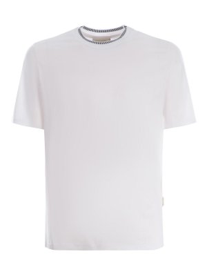 Off-White Shared White Cotton T-Shirt - Men