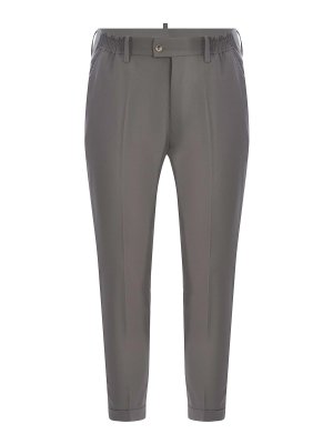 YES LONDON: Pantalones casual - Pantalón Casual - Gris