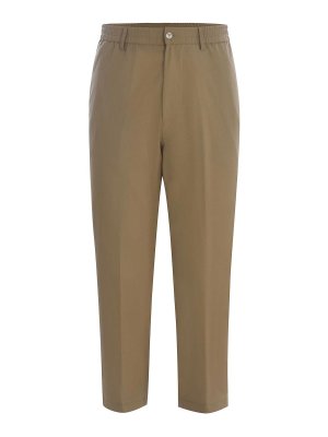 YES LONDON: Pantalons casual - Pantalons Décontractés - Camel