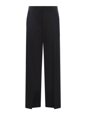 m.s.g.m.: casual trousers - Trousers Msgm In Stretch Wool