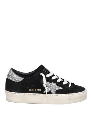 GOLDEN GOOSE: trainers - Hi Star Suede Sneakers
