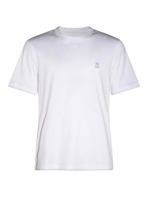 BRUNELLO CUCINELLI: Camisetas - Camiseta - Blanco