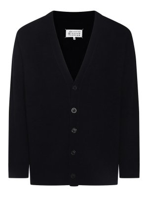 Maison Margiela: クルーネック - クルーネック - ブルー