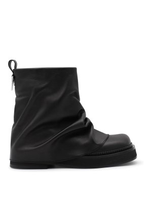 The Attico: boots - Black Leather Boots