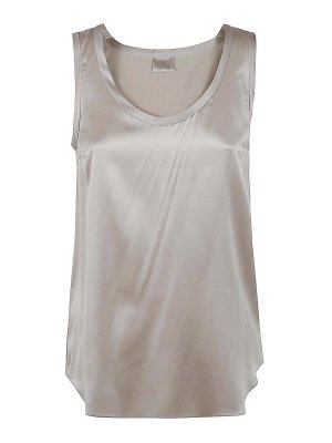 BRUNELLO CUCINELLI: Blusas - Blusa - Color Carne Y Neutral