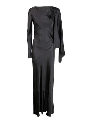 ALBERTA FERRETTI: evening dresses - Satin Long Dress