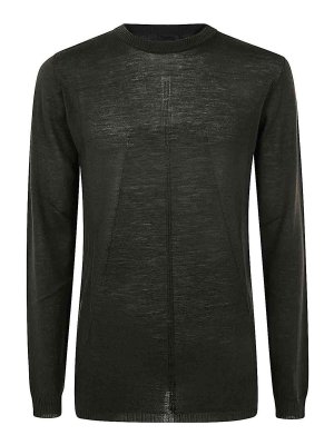 RICK OWENS: クルーネック - クルーネック - 緑