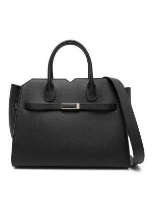 VALEXTRA: トートバッグ - トートバッグ - 黒