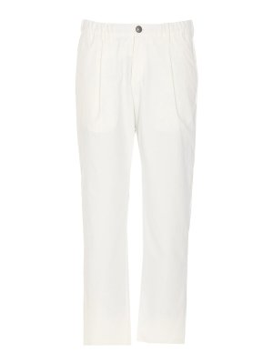 BRUNELLO  CUCINELLI カジュアルパンツ38 Brunello Cucinelli カジュアルパンツ - 白 | M291DE1710C5797