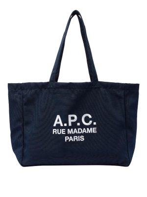 トートバッグ APC Axel EW tote bag dark navy CODDPM61917IAK CODDPM61917IAK A.P.C. Axel Tote Bag - Blue - Women | CODDPM61917IAK