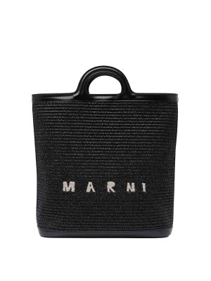 Marni: Bolsos Shopping - Bolso Shopping - Negro