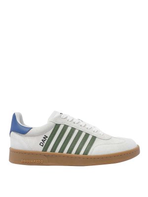 DSQUARED2: Chaussures de sport - Baskets - Blanc