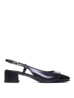 Aquazzura Black Leather The Spy Pump 105 - Black