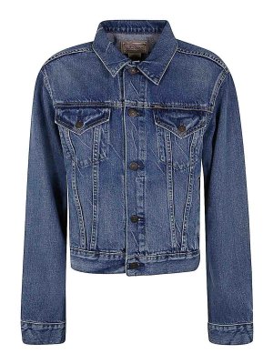 ジャケット The Andamane Jackets The Andamane Single-Breasted Jacket | T163001CTNP227BLUEWHITE