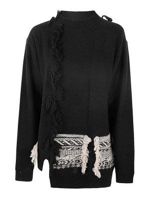 Y'S: crew necks - Crewneck