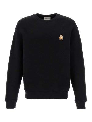 MAISON KITSUNÉ: Sweatshirts & Sweaters - Speedy Fox Patch Sweatshirt