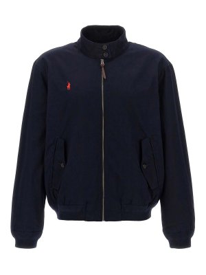 POLO RALPH LAUREN: ボンバージャケット - ボンバージャケット - ブルー