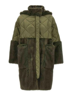 Blancha: padded jackets - Long Down Jacket
