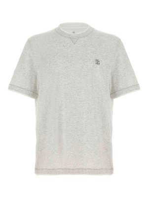 BRUNELLO CUCINELLI: T-shirts - T-Shirt - Grau