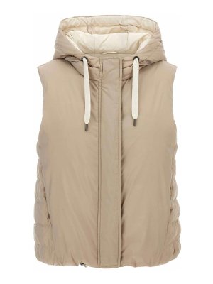 Weekend Max Mara Vicino Waistcoat In Jacquard Cotton Yarn