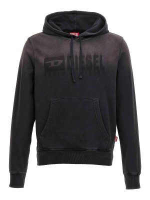 DIESEL A15378 0GRAC 9XX S-BOXT-OD スウェット Diesel S-Boxt-Od Sweatshirt - Black - Men | A153780GRAC9XX